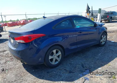 2013 Hyundai Elantra Gs из США, поврежденный, VIN KMHDH6AEXDU003084